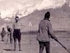 Hockey in Himalaya. Frederick Campbell collection